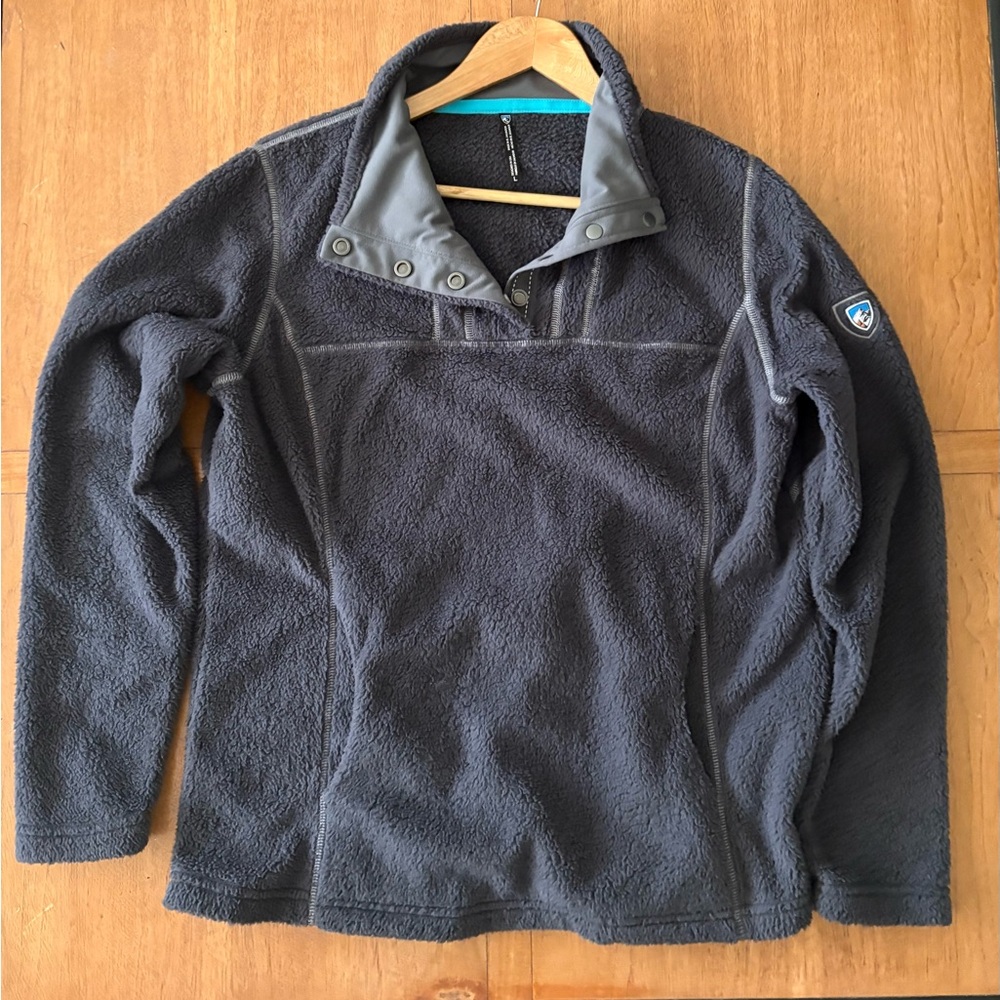 Kuhl 1/4 Snap Fleece Pullover, size L